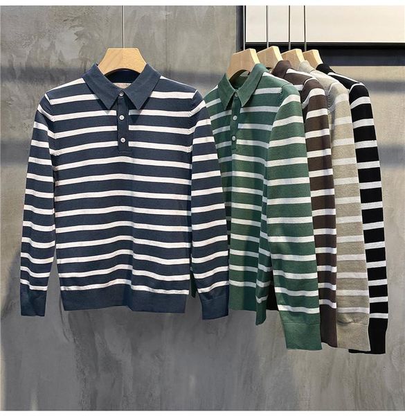men's sweaters 2022 autumn winter men 's turn-down collar pullover warm sweater knitted casual long sleeve knitwear jumper k73, White;black
men's sweaters 2022 autumn winter men 's turn-down collar pullover warm sweater knitted casual long sleeve knitwear jumper k73, White;black