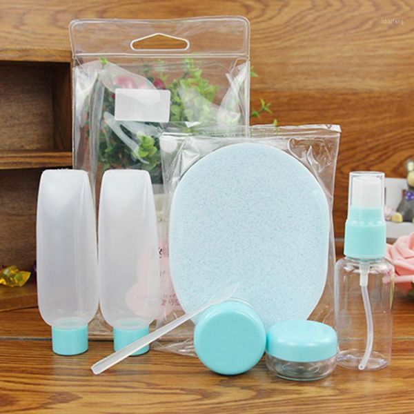 storage bottles & jars 7 pcs refillable set lotion toner bottle portable mini plastic transparent empty cosmetics container for travel
storage bottles & jars 7 pcs refillable set lotion toner bottle portable mini plastic transparent empty cosmetics container for travel
