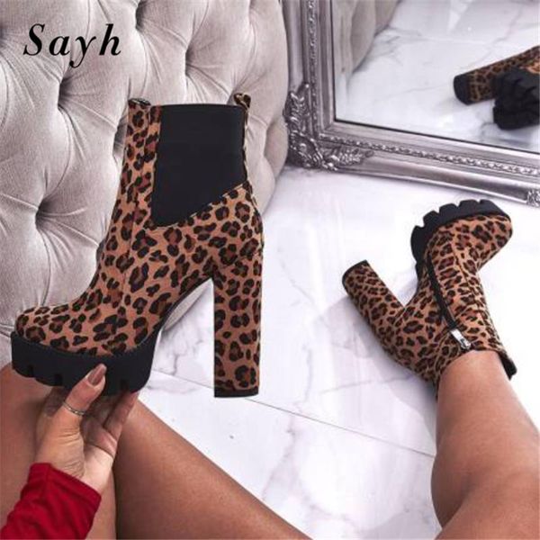 boots 2021 winter women ankle suede leopard platform high heel boot rock punk zip casual shoes us 8, Black
boots 2021 winter women ankle suede leopard platform high heel boot rock punk zip casual shoes us 8, Black