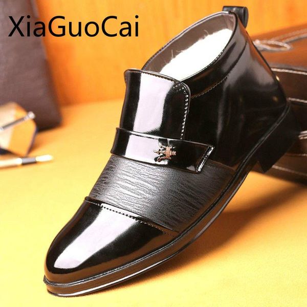 dress shoes winter men's business boots fur warm cotton mens flat ankle basic rubber slip on waterproof formal, Black
dress shoes winter men's business boots fur warm cotton mens flat ankle basic rubber slip on waterproof formal, Black