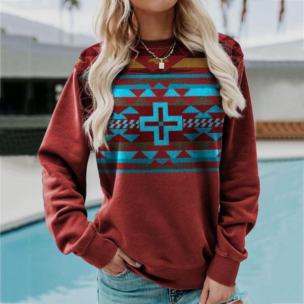 women's hoodies & sweatshirts crewneck casual geometric print halloween round neck long sleeve vintage wine pullover female *8#671, Black
women's hoodies & sweatshirts crewneck casual geometric print halloween round neck long sleeve vintage wine pullover female *8#671, Black
