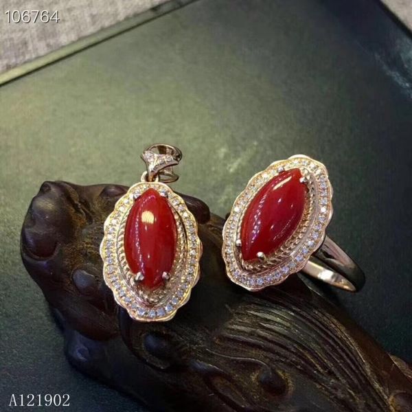 bracelet, earrings & necklace kjjeaxcmy exquisite jewelry 925 silver-inlaid natural ruby red coral ring pendant support detection, Black
bracelet, earrings & necklace kjjeaxcmy exquisite jewelry 925 silver-inlaid natural ruby red coral ring pendant support detection, Black