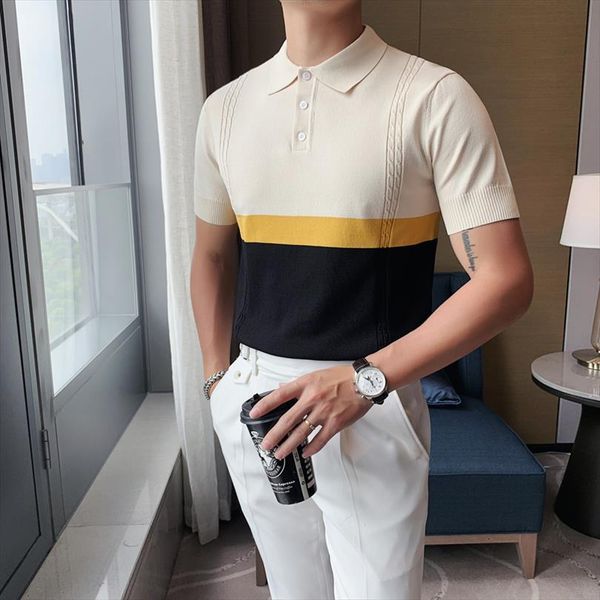 plus size summer casual shirts men polo short sleeve fashion patchwork color comfortable ice silk knitted tee shirt 4xl m, White;black
plus size summer casual shirts men polo short sleeve fashion patchwork color comfortable ice silk knitted tee shirt 4xl m, White;black