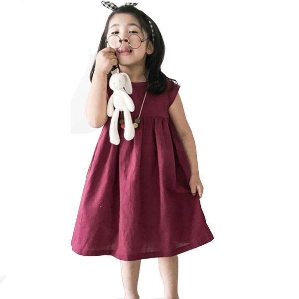 girl's dresses baby girls dress summer toddler kids linen cotton casual party princess vestido children clothing korean girl costume, Red;yellow
girl's dresses baby girls dress summer toddler kids linen cotton casual party princess vestido children clothing korean girl costume, Red;yellow