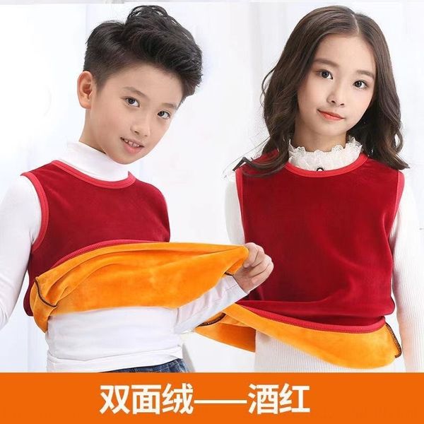 Tza children' plush and men' tank tops thickened vest boys and girlsdouble sided plush thermal underwear warm amas pajamassolid color top, White;black
Tza children' plush and men' tank tops thickened vest boys and girlsdouble sided plush thermal underwear warm amas pajamassolid color top, White;black
