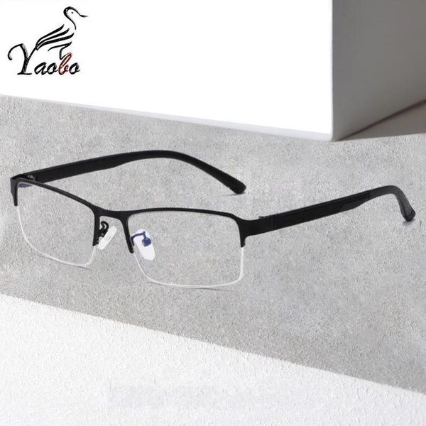 fashion sunglasses frames durable mens computer eyewear metal frame half rim designer clear lens eye blue film gaming glasses, Black
fashion sunglasses frames durable mens computer eyewear metal frame half rim designer clear lens eye blue film gaming glasses, Black