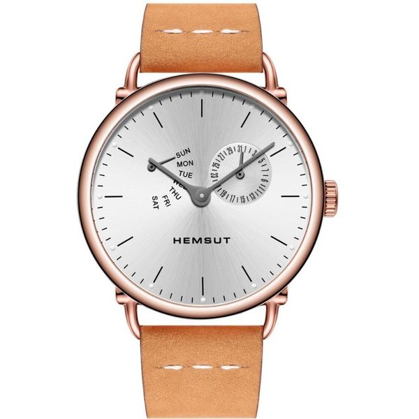 wristwatches men's watch hemsut ultra-thin men leather band watches movement 30m waterproof blue relogio masculino 2021, Slivery;brown
wristwatches men's watch hemsut ultra-thin men leather band watches movement 30m waterproof blue relogio masculino 2021, Slivery;brown