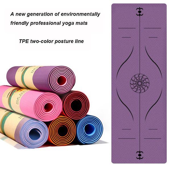 183cm*61cm 10mm tpe environmentally friendly material, professional fitness yoga mat, multi-function non-slip mat for beginners mats
183cm*61cm 10mm tpe environmentally friendly material, professional fitness yoga mat, multi-function non-slip mat for beginners mats