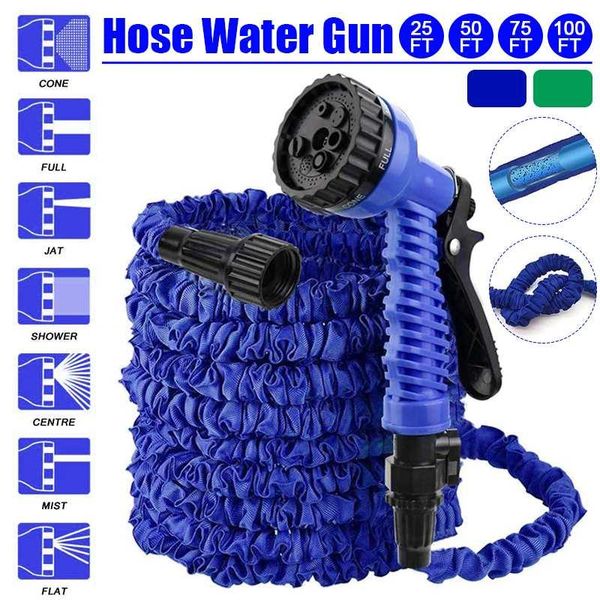 watering equipments 25ft-100ft reinforced garden hose expandable high pressure car wash plastic pipe magic flexible water with spray gun
watering equipments 25ft-100ft reinforced garden hose expandable high pressure car wash plastic pipe magic flexible water with spray gun