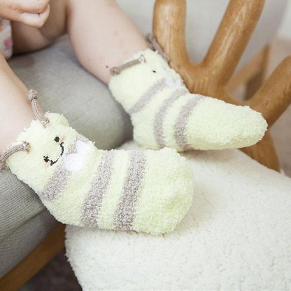 socks cartoon 3d animal toddler baby warm winter kids boys girls anti-slip knitted infant coral fleece thick soft, Pink;yellow
socks cartoon 3d animal toddler baby warm winter kids boys girls anti-slip knitted infant coral fleece thick soft, Pink;yellow