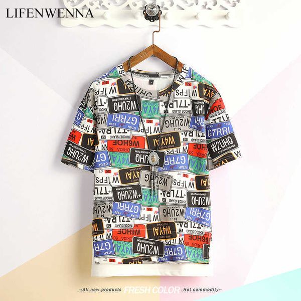 summer fashion letter print t shirts streetwear mens hip hop rapper tees hipster casual short sleeve t shirts male 5xl 210528, White;black
summer fashion letter print t shirts streetwear mens hip hop rapper tees hipster casual short sleeve t shirts male 5xl 210528, White;black