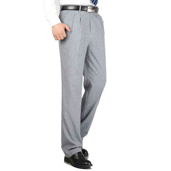 men's pants 2021 summer thin men suits high waist loose double pleated business casual suit middle-aged dad straight trousers 7naf, Black
men's pants 2021 summer thin men suits high waist loose double pleated business casual suit middle-aged dad straight trousers 7naf, Black