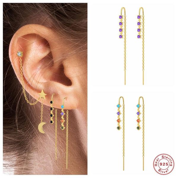 dangle & chandelier aide 925 sterling silver colorful zircon long chain tassel threader earrings for women drop party jewelry pendientes
dangle & chandelier aide 925 sterling silver colorful zircon long chain tassel threader earrings for women drop party jewelry pendientes