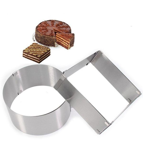 cake tools 2 pcs/set stainless steel chocolate mold adjustable confectionery moulds baking accessories decorating pastry
cake tools 2 pcs/set stainless steel chocolate mold adjustable confectionery moulds baking accessories decorating pastry