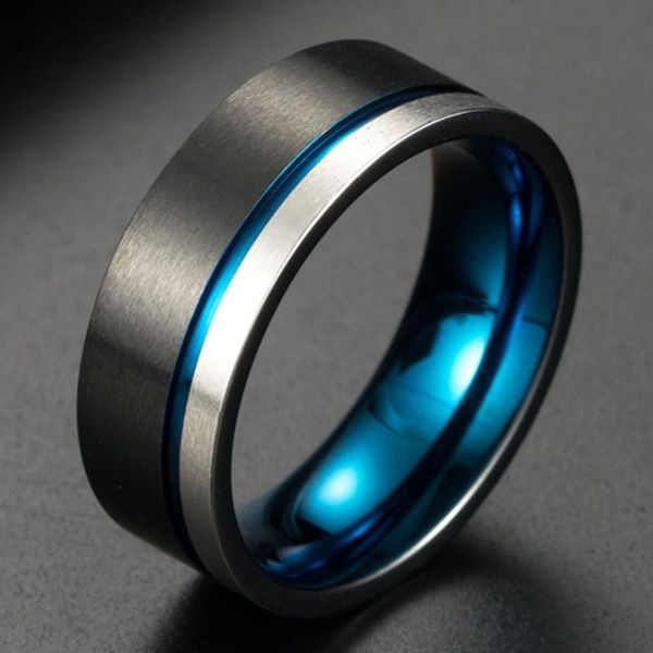 wedding rings and simple blue black men's knuckle finger ring gifts for men stainless steel jewelry size 13, Slivery;golden
wedding rings and simple blue black men's knuckle finger ring gifts for men stainless steel jewelry size 13, Slivery;golden
