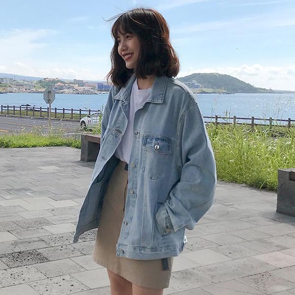 women's jackets women basic jackets denim casual streetwear classic loose size 2xl harajuku outwear simple korean jacket chic ins wmx6, Black;brown
women's jackets women basic jackets denim casual streetwear classic loose size 2xl harajuku outwear simple korean jacket chic ins wmx6, Black;brown