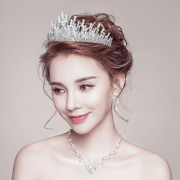hair clips & barrettes handmade pearl alloy wedding princess round crown bride jewelry prom party headdress bridal tiara 3-piece set, Golden;silver
hair clips & barrettes handmade pearl alloy wedding princess round crown bride jewelry prom party headdress bridal tiara 3-piece set, Golden;silver