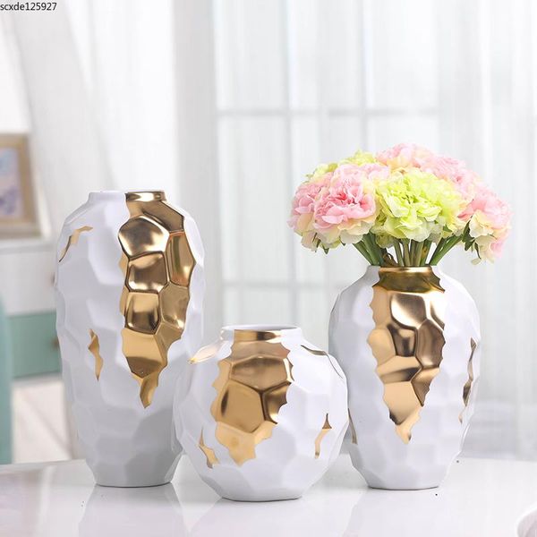 vases creative nordic ceramics vase gold geometric ceramic modern home flower arrangement decorative ornaments wedding
vases creative nordic ceramics vase gold geometric ceramic modern home flower arrangement decorative ornaments wedding