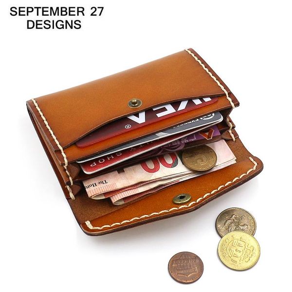 card holders credit/id case genuine leather handmade men retro small wallet bus/name holder female mini coin purses, Brown;gray
card holders credit/id case genuine leather handmade men retro small wallet bus/name holder female mini coin purses, Brown;gray
