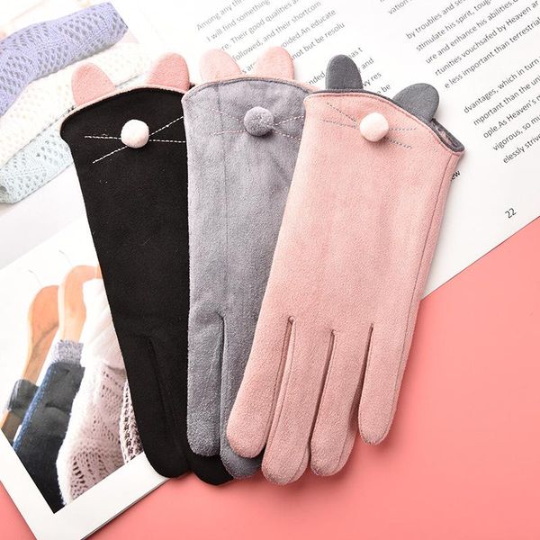 cycling gloves women winter touch screen 2021 female suede furry warm full finger lady outdoor sport driving, Black
cycling gloves women winter touch screen 2021 female suede furry warm full finger lady outdoor sport driving, Black