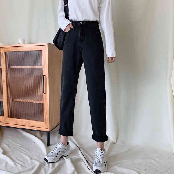 jeans 2021 washed gray denies high-waisted pants in a straight line, casual pants., Blue
jeans 2021 washed gray denies high-waisted pants in a straight line, casual pants., Blue