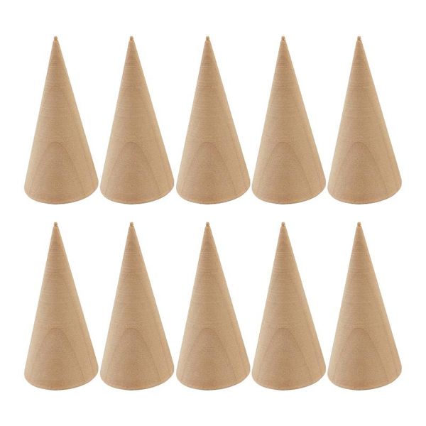 hooks & rails 10pcs solid wooden cone ring holder jewelry display stand organizer storage rack showcase for exhibit sturdy
hooks & rails 10pcs solid wooden cone ring holder jewelry display stand organizer storage rack showcase for exhibit sturdy