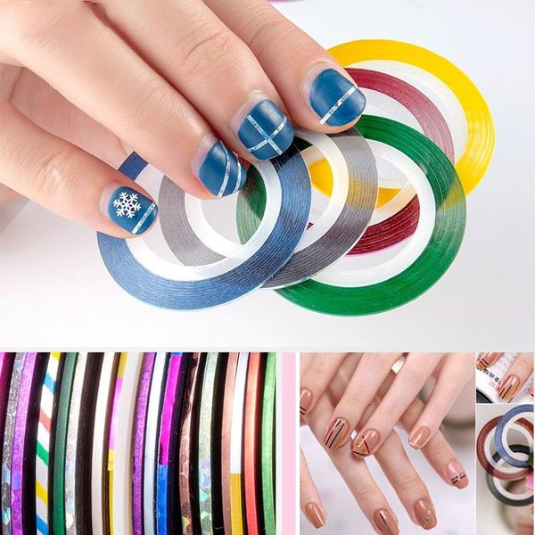 nail art decorations 10 pcs gold silver striping tape line holographics 3d strips adhesive sticker decals foils diy, Silver;gold
nail art decorations 10 pcs gold silver striping tape line holographics 3d strips adhesive sticker decals foils diy, Silver;gold