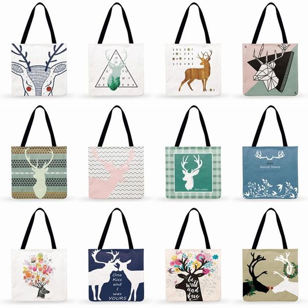 shopping bags fashion beach geometric antlers painting print bag women casual tote ladies shoulder foldable reusable
shopping bags fashion beach geometric antlers painting print bag women casual tote ladies shoulder foldable reusable
