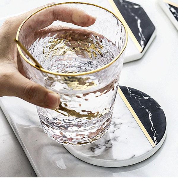 mats & pads gold inlay marble ceramic tea cup pad round table mat coffee desknon-slip place decoration wholesale
mats & pads gold inlay marble ceramic tea cup pad round table mat coffee desknon-slip place decoration wholesale