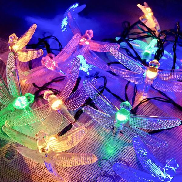 strings solar christmas lights 30 50 100 led dragonfly fairy solar/battery powered string garland for home
strings solar christmas lights 30 50 100 led dragonfly fairy solar/battery powered string garland for home