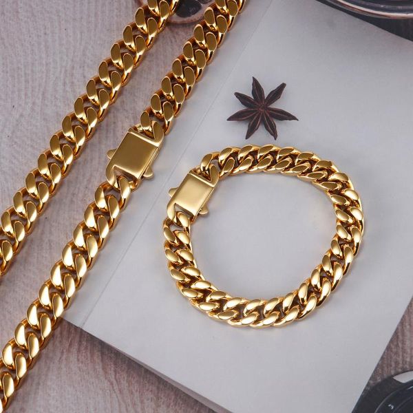 chains 316l stainless steel chain necklace hip hop cuban do not fade fashion jewelry for women men accessories on the neck, Silver
chains 316l stainless steel chain necklace hip hop cuban do not fade fashion jewelry for women men accessories on the neck, Silver