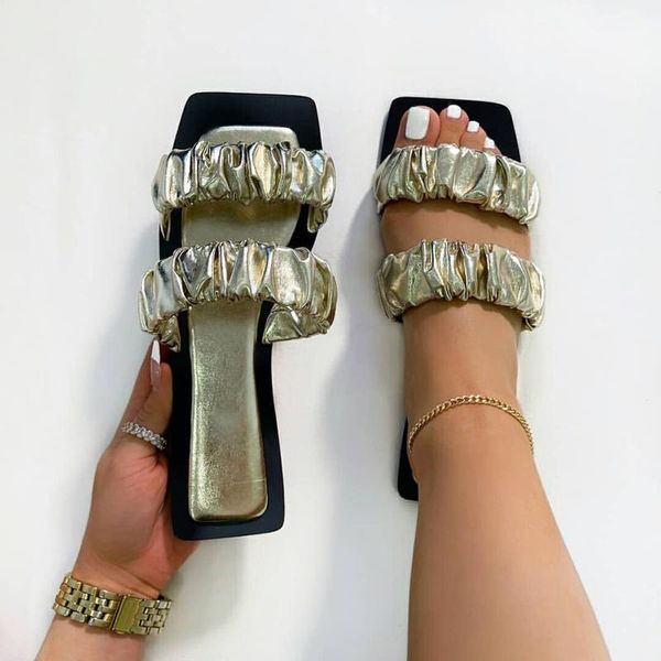 slippers women's shoes summer flat sandals square toe fashion comfortable outdoor leisure ladies beach plus size, Black
slippers women's shoes summer flat sandals square toe fashion comfortable outdoor leisure ladies beach plus size, Black