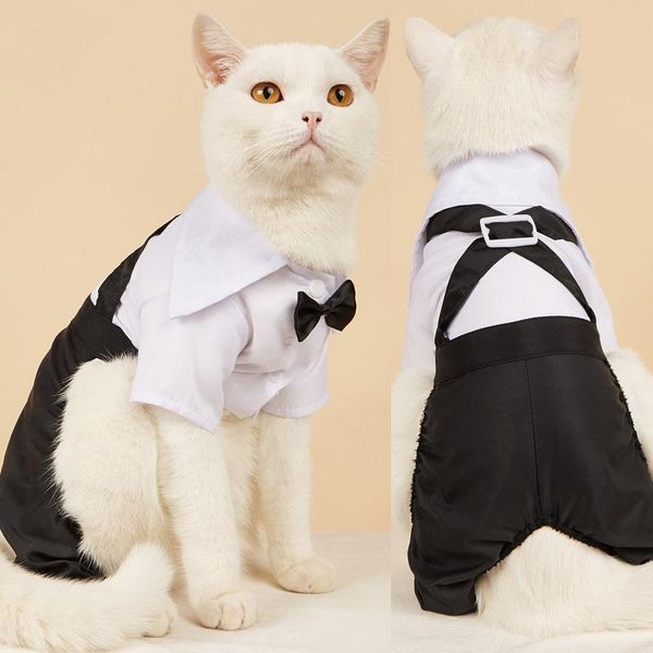 cat costumes western style mens overall for cats handsome dog clothes festival wedding suit bow tie puppy four legs chihuahua jumpsuit
cat costumes western style mens overall for cats handsome dog clothes festival wedding suit bow tie puppy four legs chihuahua jumpsuit