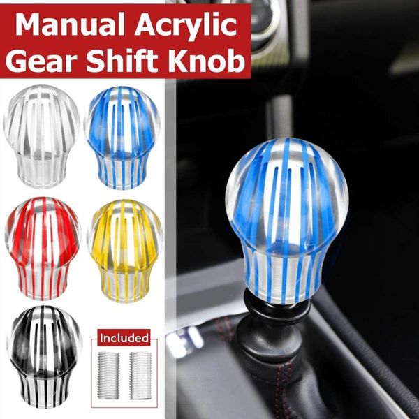 shift knob universal car acryli manual gear stick shifter round ball shape styling interior parts black white red blue
shift knob universal car acryli manual gear stick shifter round ball shape styling interior parts black white red blue
