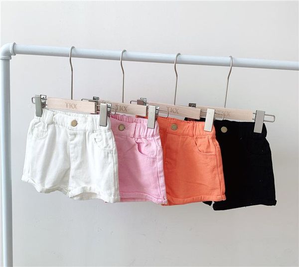 summer girls casual jeans shorts four colors, Black 
summer girls casual jeans shorts four colors, Black