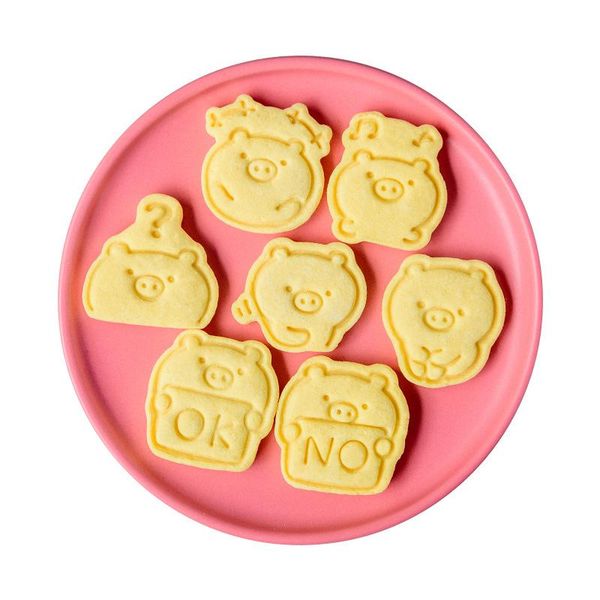 baking moulds 3d cartoon pig cookie stamp mold cute mini biscuit cutter molds sugarcraft cake fondant decorating tools
baking moulds 3d cartoon pig cookie stamp mold cute mini biscuit cutter molds sugarcraft cake fondant decorating tools