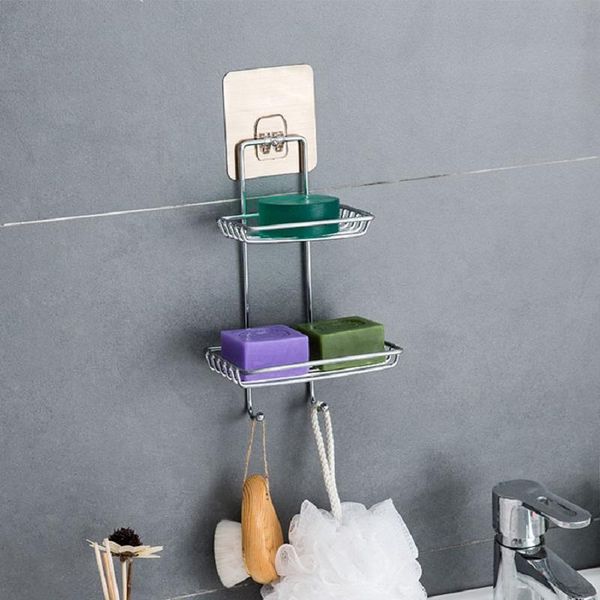 perforation - double-layer sucker soap creative wall hanging rack drain box toilet holder shelf dishes
perforation - double-layer sucker soap creative wall hanging rack drain box toilet holder shelf dishes