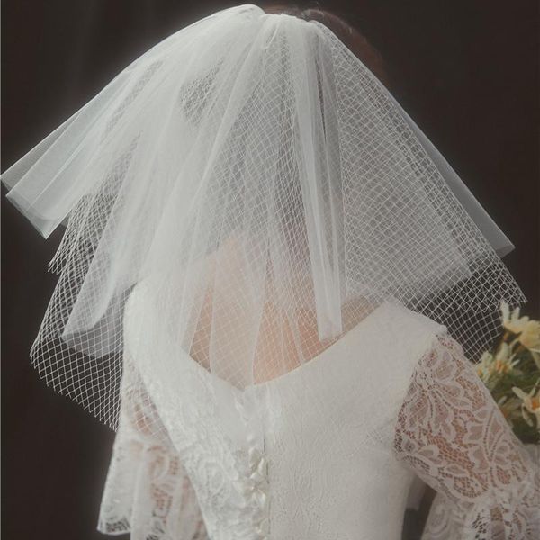 bridal veils short shoulder length two layers tulle white ivory womens for weddings bride velos de novia 2021 ve015, Black
bridal veils short shoulder length two layers tulle white ivory womens for weddings bride velos de novia 2021 ve015, Black