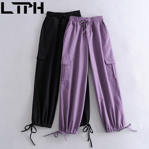 korean tooling women pants high waist stretch lace-up trousers side pockets all-match jogging sweatpants spring 210427, Black;white
korean tooling women pants high waist stretch lace-up trousers side pockets all-match jogging sweatpants spring 210427, Black;white