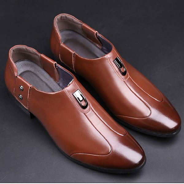 464748 size autumn and winter new mens shoes business casual pointed leather shoes breathable mens british leather shoes comfortable office, Black
464748 size autumn and winter new mens shoes business casual pointed leather shoes breathable mens british leather shoes comfortable office, Black