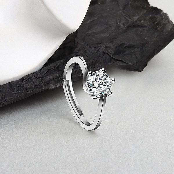 wedding rings jewelry proposal ring simulation diamond ten hearts arrows fashion six claw female girl gifts, Slivery;golden
wedding rings jewelry proposal ring simulation diamond ten hearts arrows fashion six claw female girl gifts, Slivery;golden