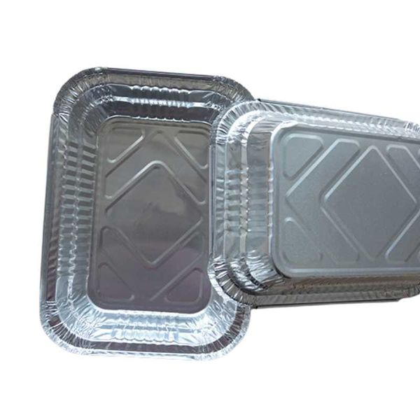 tin paper box aluminum foil disposable barbecue dinner plate 10pcs with lid household heat-resistant takeaway packaged meal comm take out co
tin paper box aluminum foil disposable barbecue dinner plate 10pcs with lid household heat-resistant takeaway packaged meal comm take out co