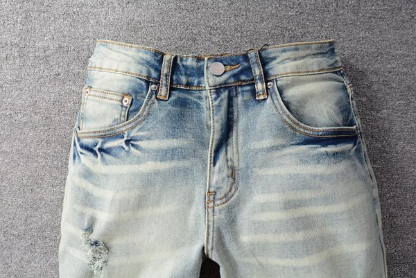 fashion mens slim leg jeans quality skinny fluff holes ripped denim designer spray painting zebra biker pants, Blue
fashion mens slim leg jeans quality skinny fluff holes ripped denim designer spray painting zebra biker pants, Blue