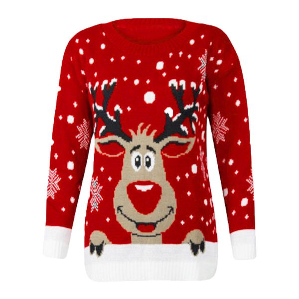 women's sweaters christmas reindeer printed sweater women o-neck long sleeve womens autumn winter casual clothes #t akaz, White;black
women's sweaters christmas reindeer printed sweater women o-neck long sleeve womens autumn winter casual clothes #t akaz, White;black