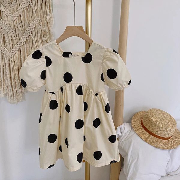 children's dress toddler girl polka dot print short sleeve summer sweet girls casual party princess 210515, Red;yellow
children's dress toddler girl polka dot print short sleeve summer sweet girls casual party princess 210515, Red;yellow