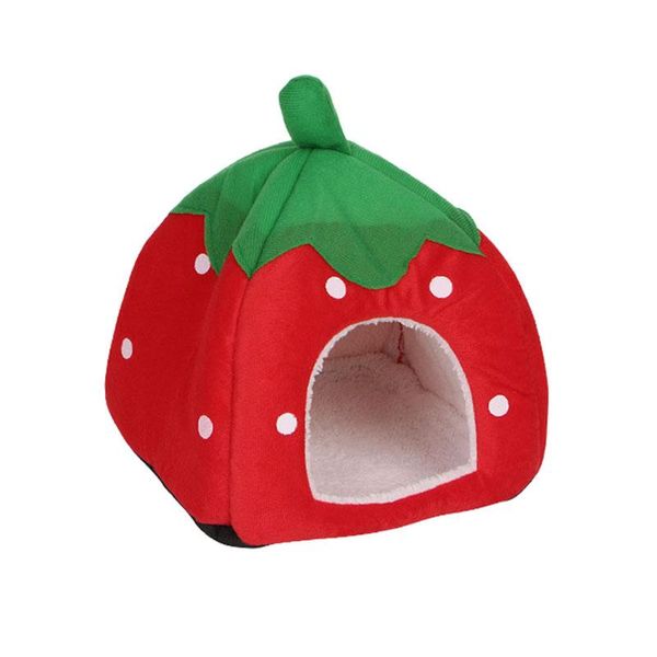 cat beds & furniture 875a cute strawberry pet bed dog kitten puppy cave kennel house with mat foldable
cat beds & furniture 875a cute strawberry pet bed dog kitten puppy cave kennel house with mat foldable