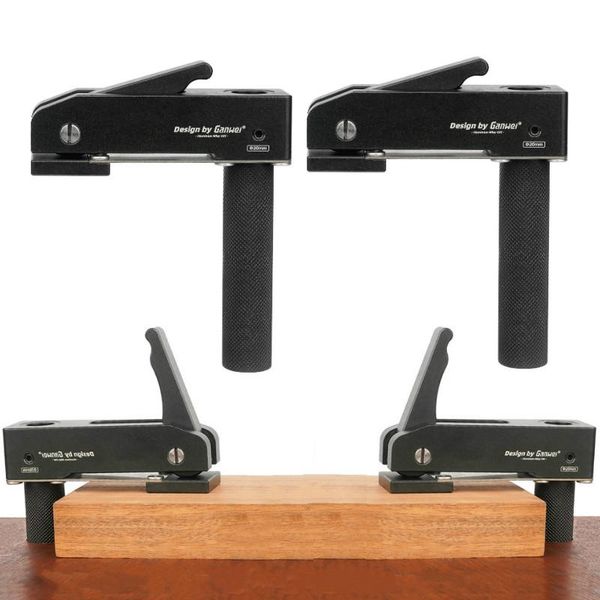 professional hand tool sets 2 pack 19mm/20mm dog hole quick acting hold down clamp woodworking deskclip adjustable frame fast fixed fixt
professional hand tool sets 2 pack 19mm/20mm dog hole quick acting hold down clamp woodworking deskclip adjustable frame fast fixed fixt