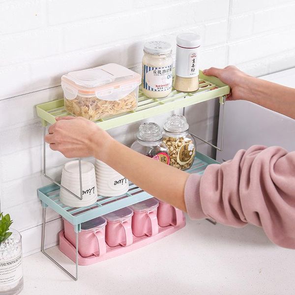 kitchen storage & organization standing rack double layer counterbathroom organizer shelf holder drain accessories
kitchen storage & organization standing rack double layer counterbathroom organizer shelf holder drain accessories
