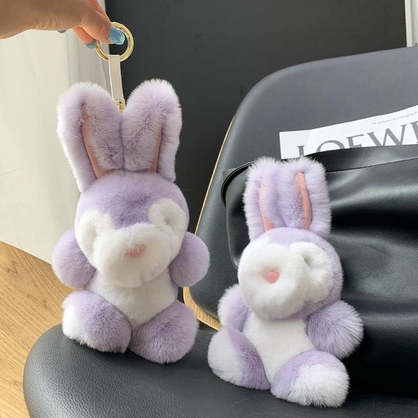 keychains cute real fur rex purple keychain for women bag ornaments toys backpack trinkets car key ring plush pendant, Silver
keychains cute real fur rex purple keychain for women bag ornaments toys backpack trinkets car key ring plush pendant, Silver
