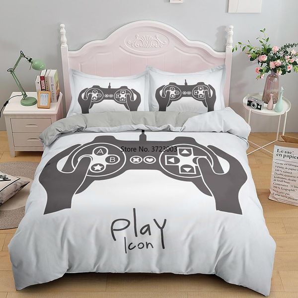 bedding sets fashionable 2/3pcs game controller pattern print home textile cartoon luxury children gift down quilt cover pillowcase
bedding sets fashionable 2/3pcs game controller pattern print home textile cartoon luxury children gift down quilt cover pillowcase